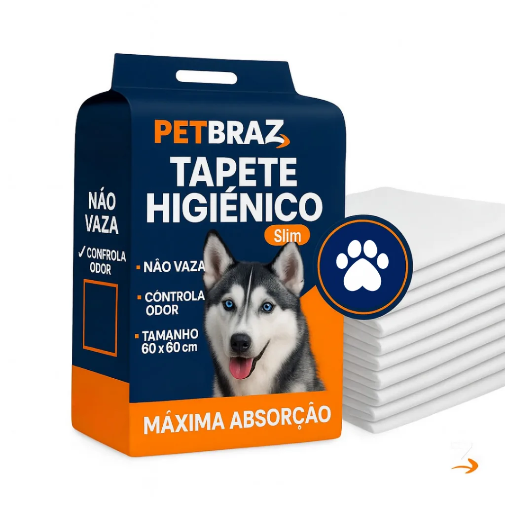 Tapete higiênico descartável para cães