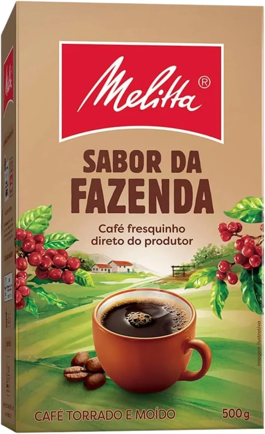 Café Melitta Sabor da Fazenda em pacote de 500 g
