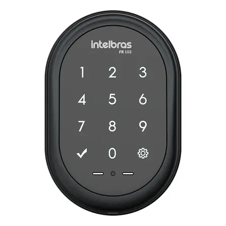 Fechadura digital Intelbras FR 102 de sobrepor