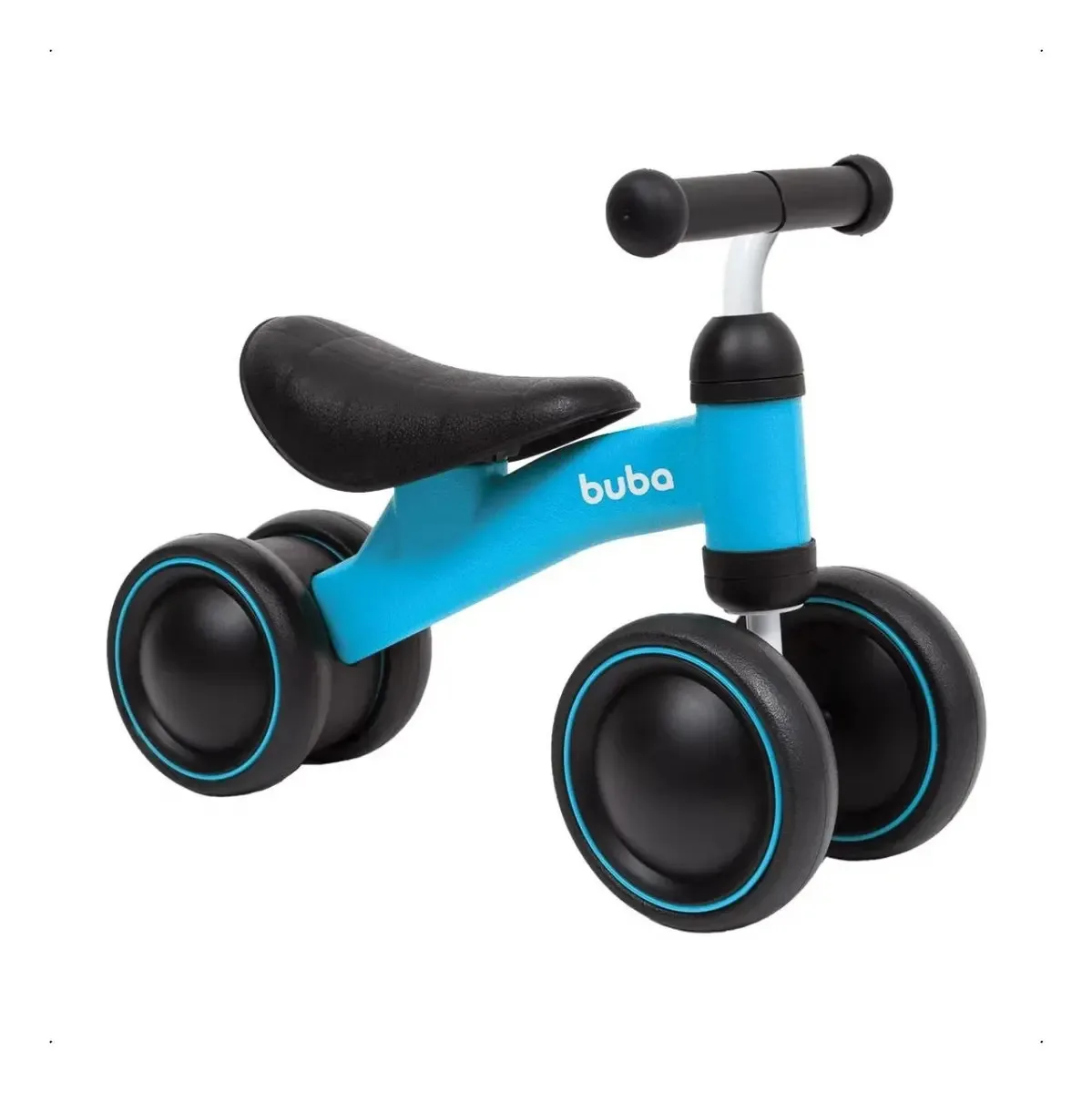 Bicicleta de equilíbrio Buba infantil de quatro rodas