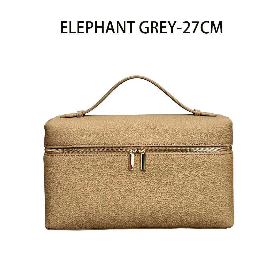 Bolsa clutch Mendy de couro legítimo