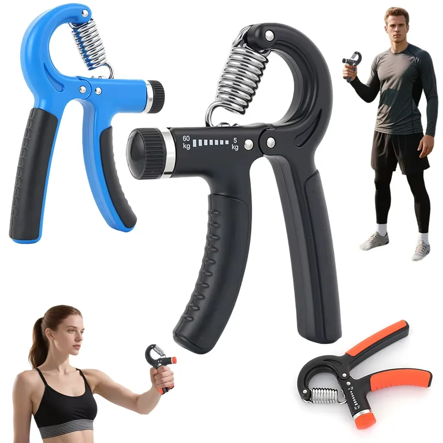 Extensor de punho com mola ajustável
