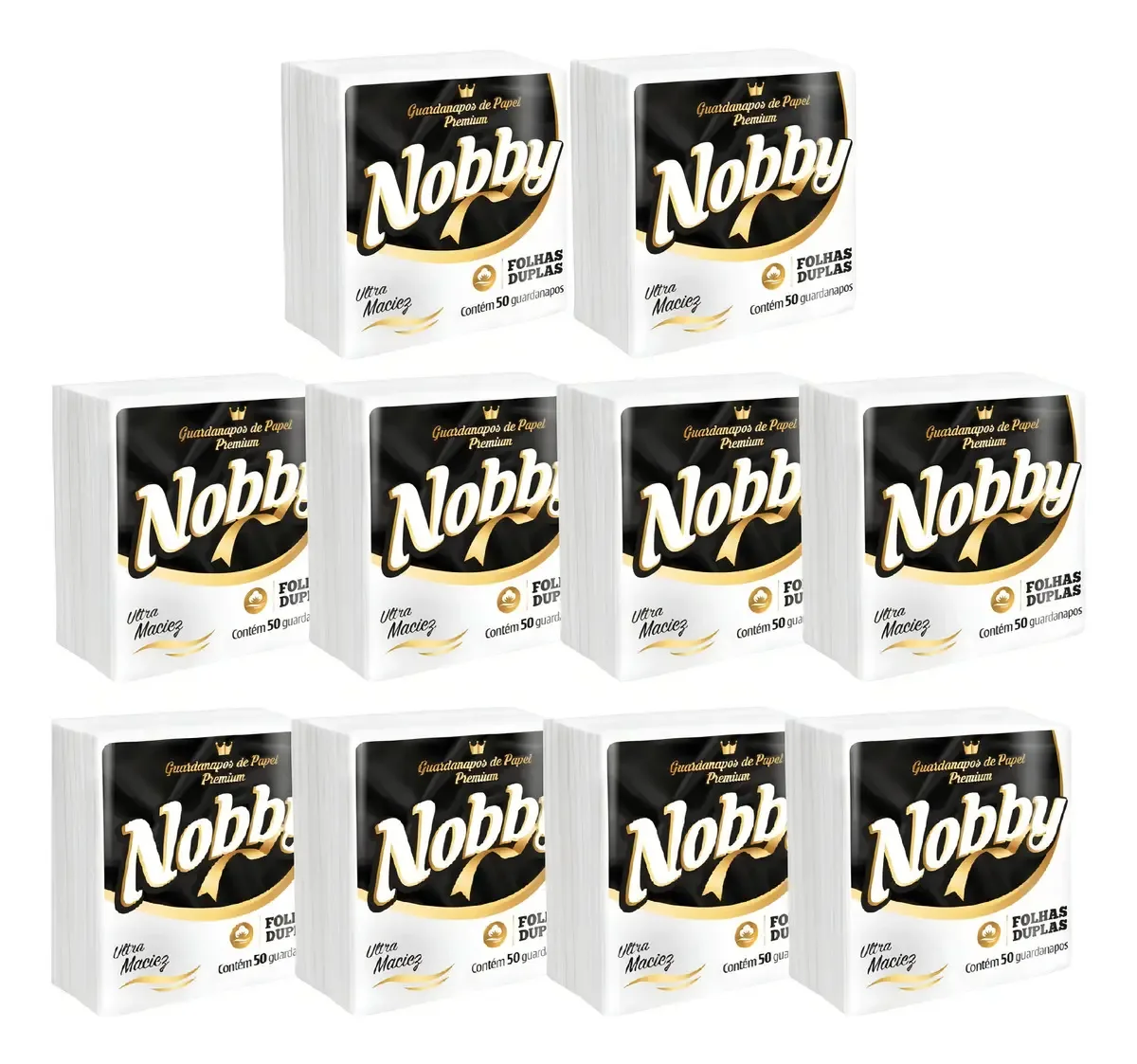 Guardanapo de papel Nobby com folha dupla