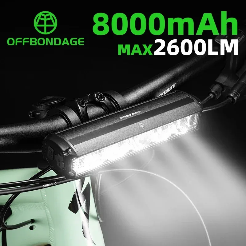 Lanterna dianteira para bicicleta OffBONDAGE com USB
