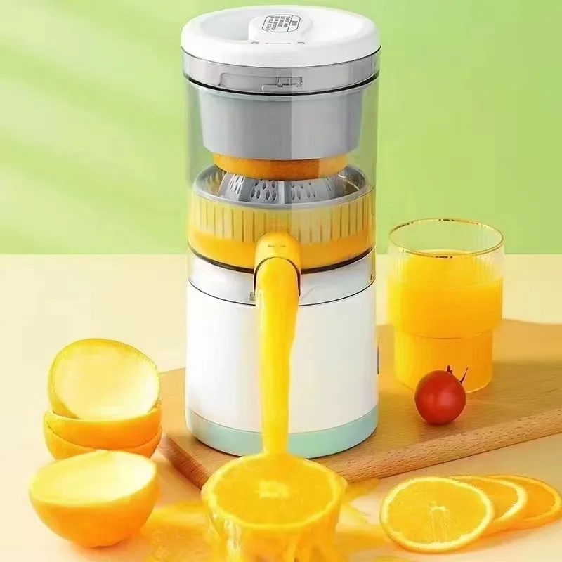 Espremedor Elétrico Laranja Limão Frutas Fazer Sucos Recarregável USB