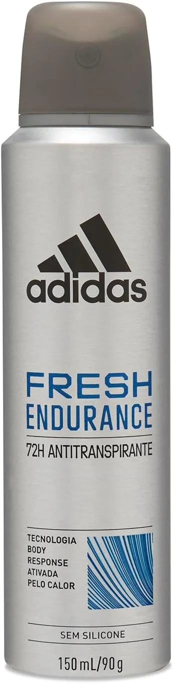 Kit com 5 desodorantes Adidas Fresh Endurance