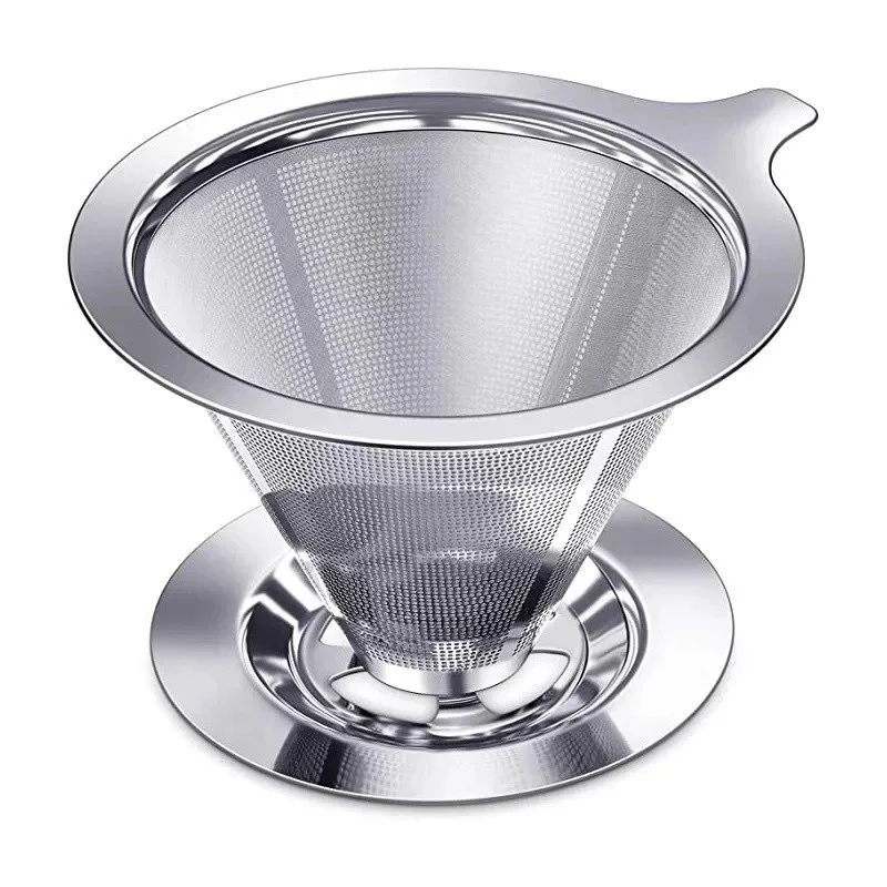 Café Filtro Coador Inox Reutilizável