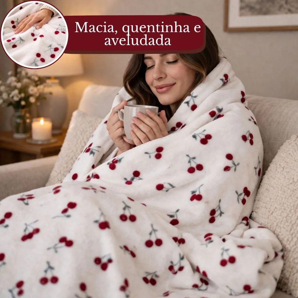 Manta queen Habitat de microfibra macia