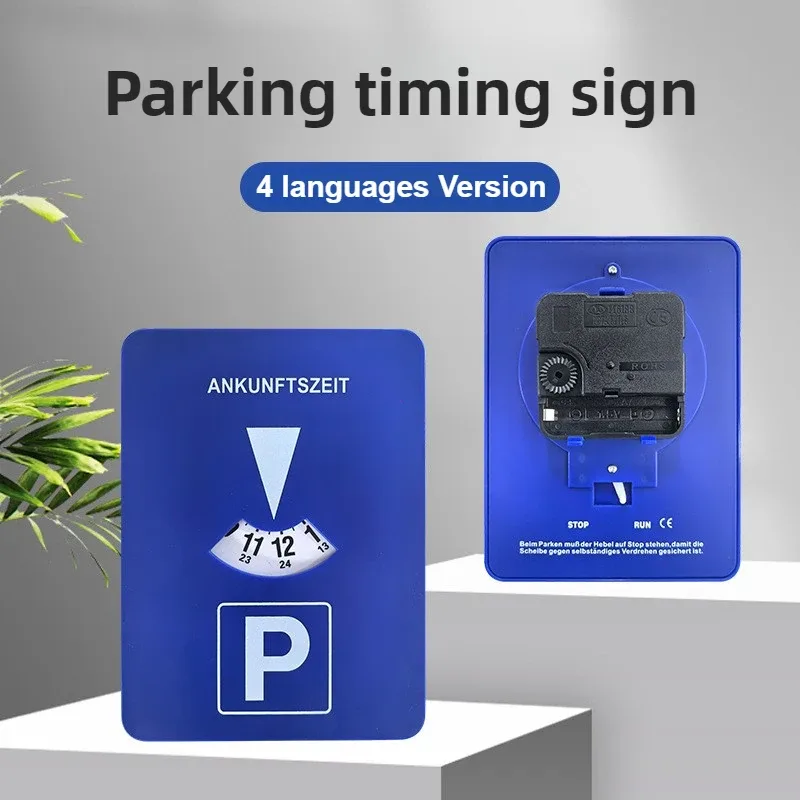 Disco de estacionamento com temporizador