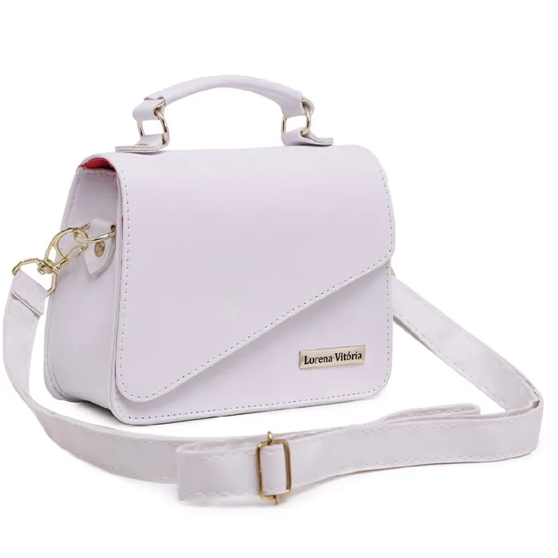 Bolsa feminina pequena transversal