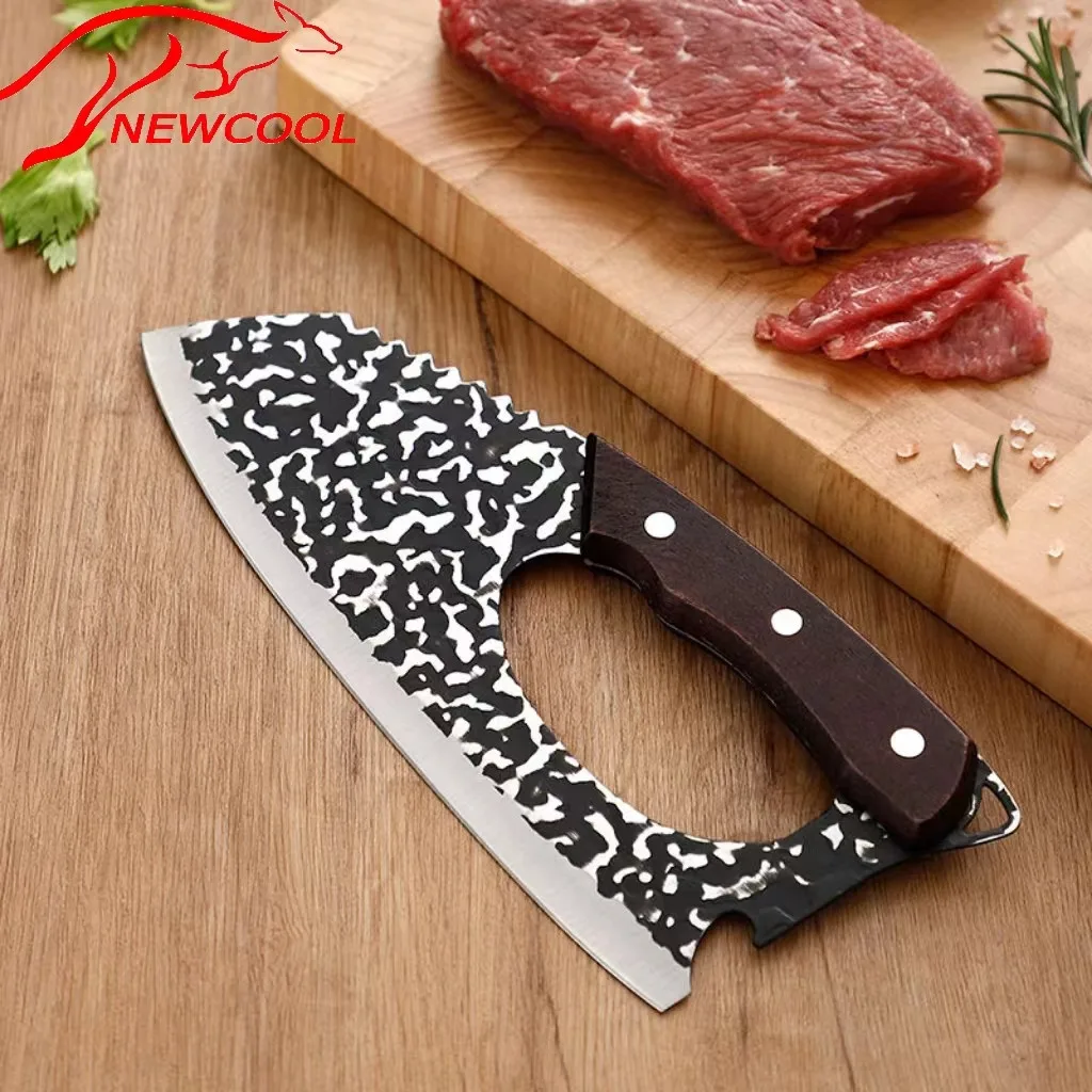 Cutelo Inox Profissional Cabo King Artesanal Churrasco Cozinha