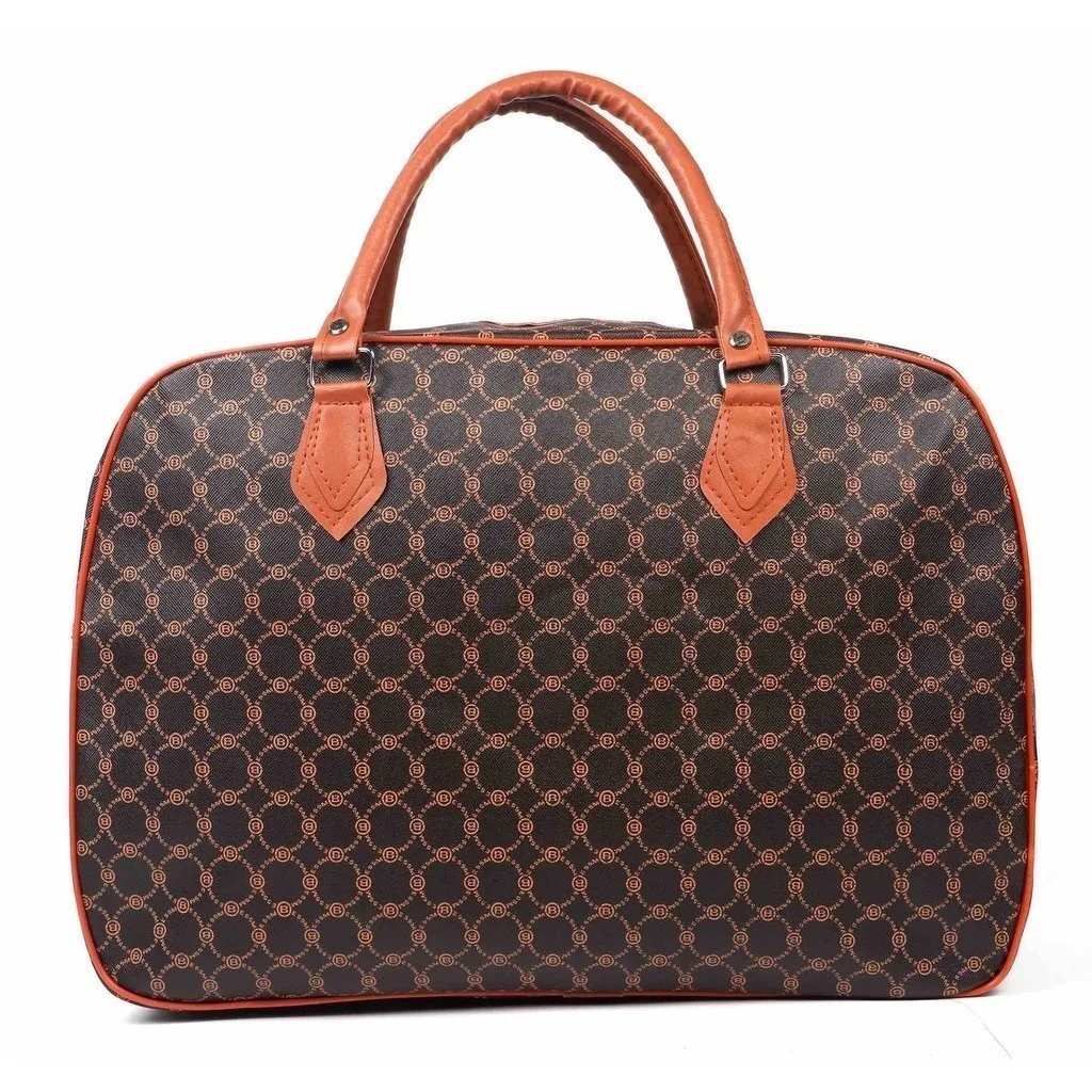 Bolsa sacola média de viagem em lona