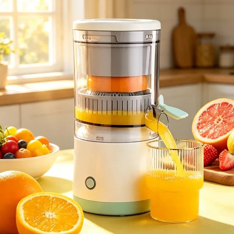 Espremedor Elétrico Laranja Limão Frutas Recarregável USB