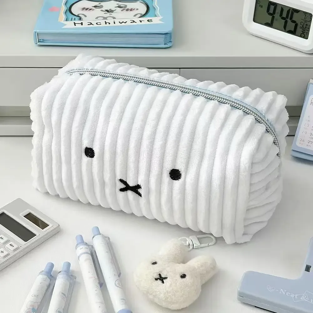 Bolsa organizadora Miffy listrada para cosméticos