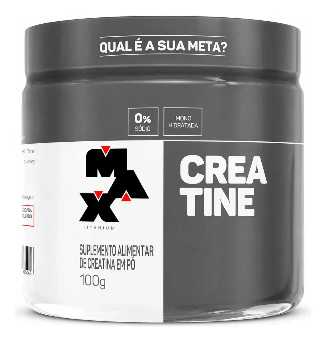 Creatina monohidratada Max Titanium de 100 g