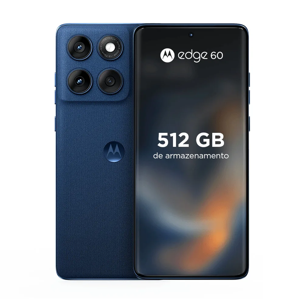 Smartphone Motorola Edge 60 com 512 GB