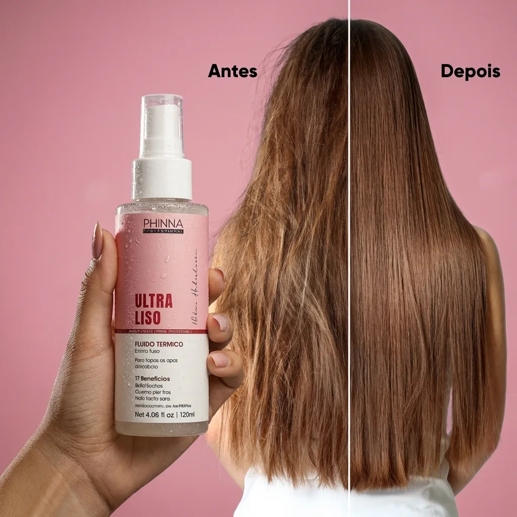 Protetor térmico para cabelo Ultra Liso
