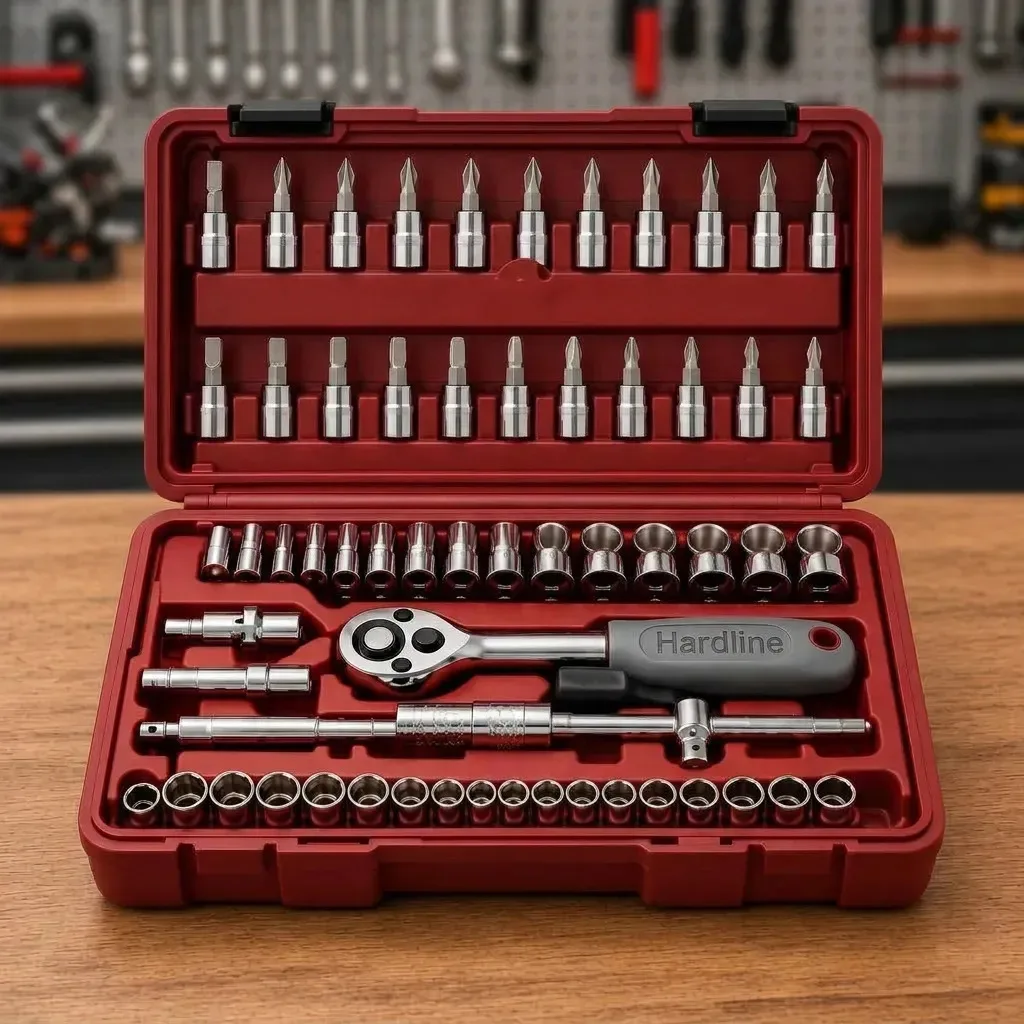 Kit de ferramentas Hardline com 46 peças