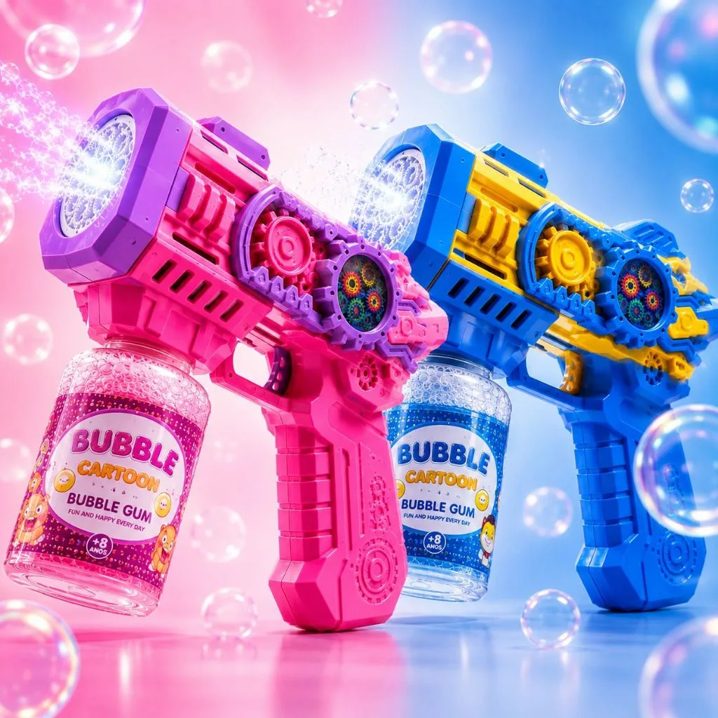 Lança-bolhas automático infantil