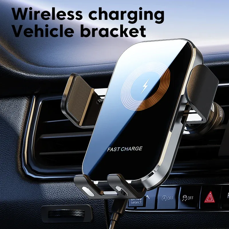 Carregador sem fio veicular de 15 W para celular