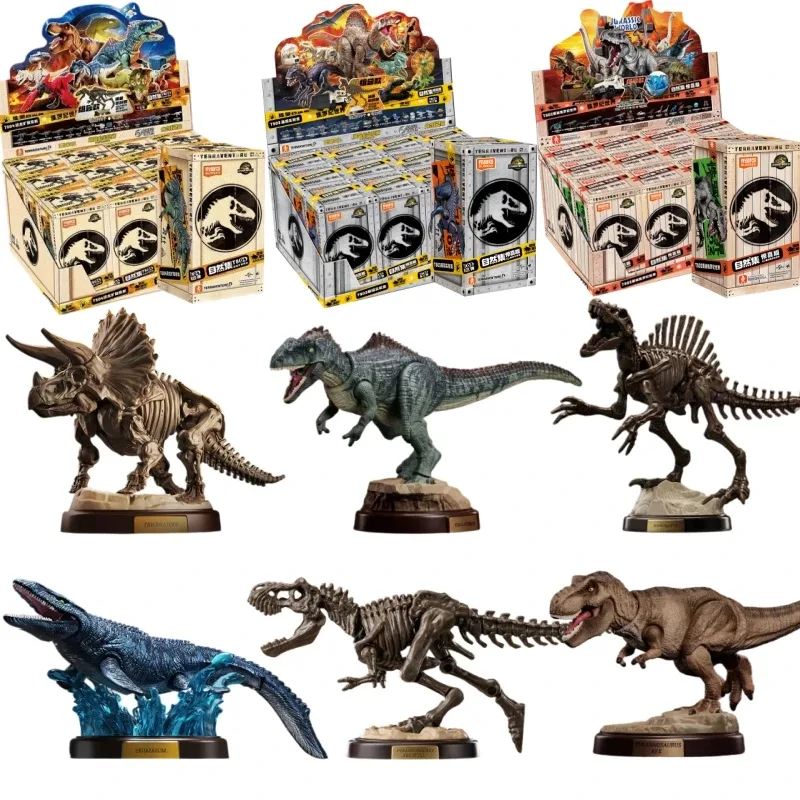 Brinquedo montável Blokees Jurassic World com dinossauro