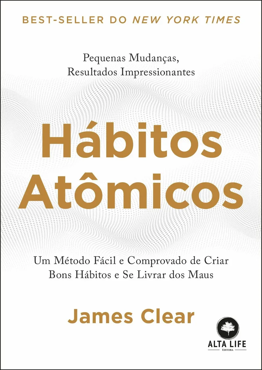 Livro Hábitos atômicos de James Clear