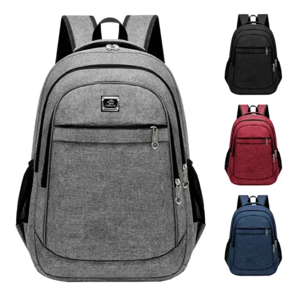 Mochila colorida para viagem e uso diário