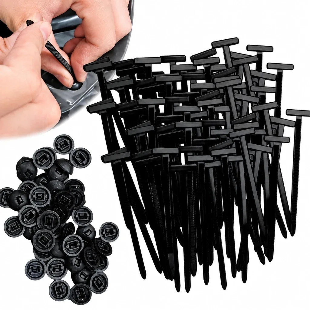 Kit de abraçadeiras automotivas universal