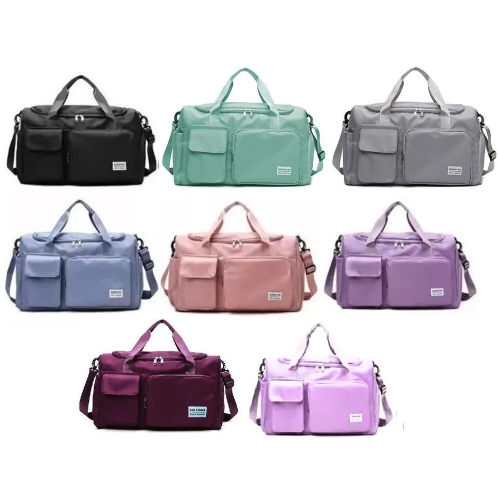 Bolsa transversal para academia e viagens