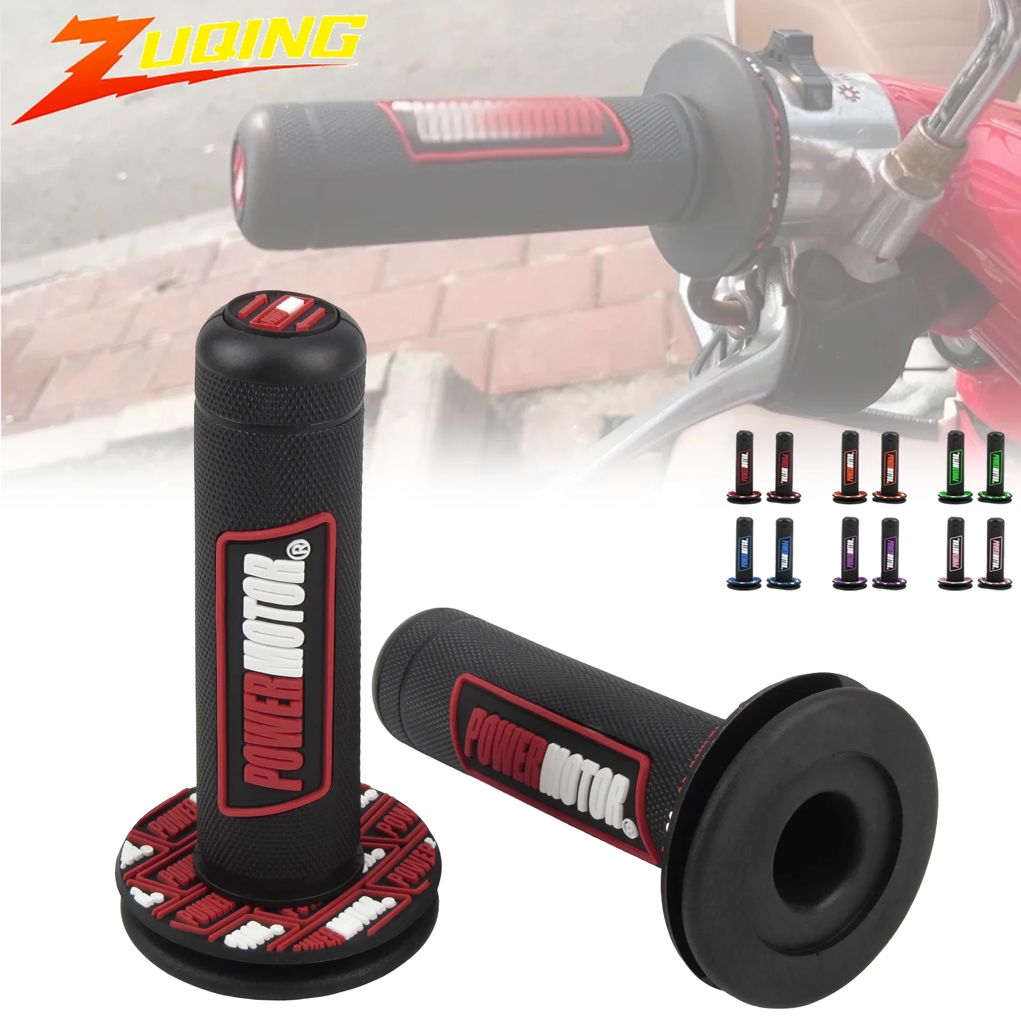 Manoplas universais para guidão de motocicleta