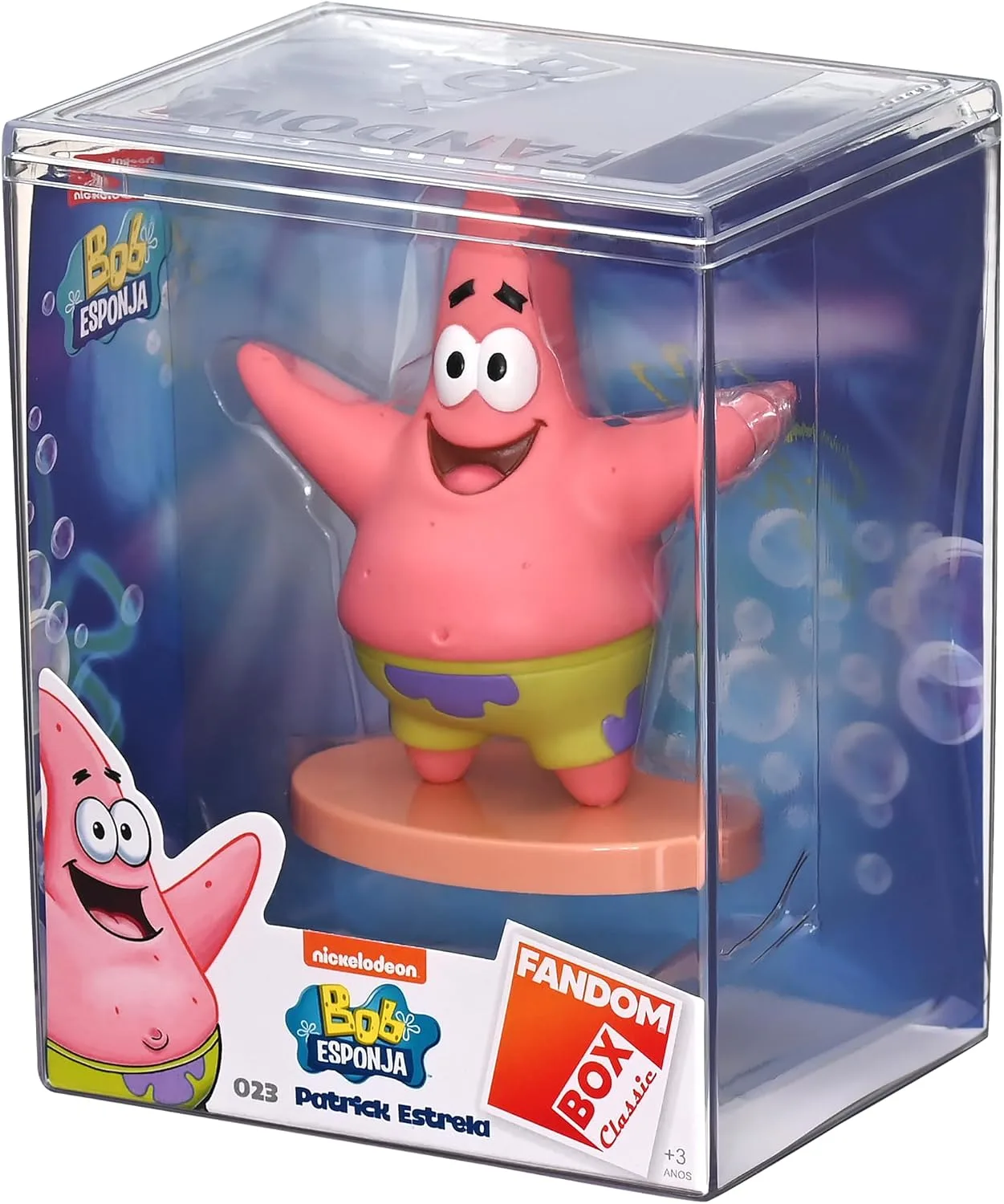 Boneco colecionável Patrick Estrela licenciado