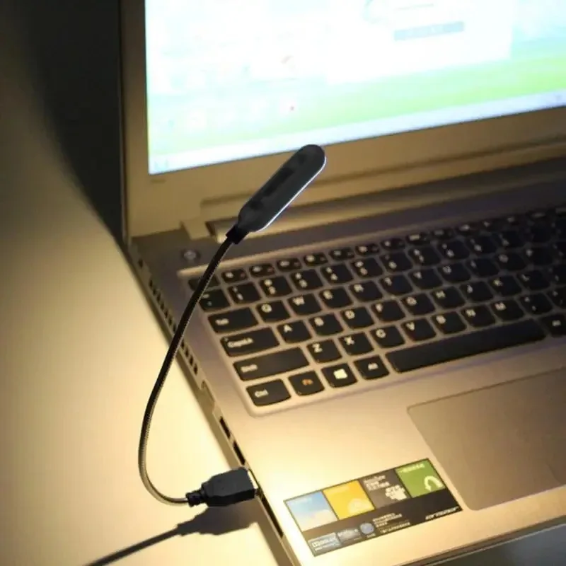 Luz de leitura portátil USB com LED