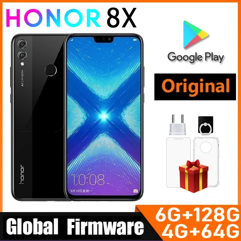 Smartphone Honor 8X usado com tela de 6,5 polegadas