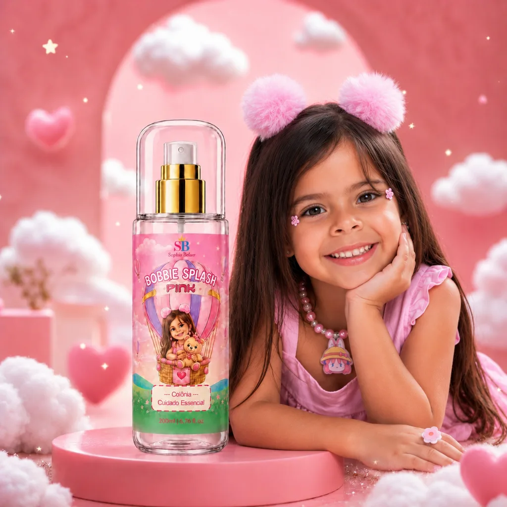 Body splash infantil Sophia Bellar Pink