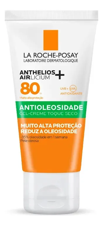Protetor solar facial La Roche-Posay Anthelios FPS 80