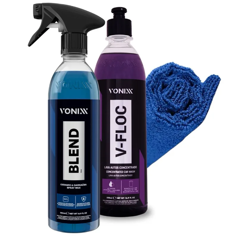 Kit Vonixx para limpeza automotiva