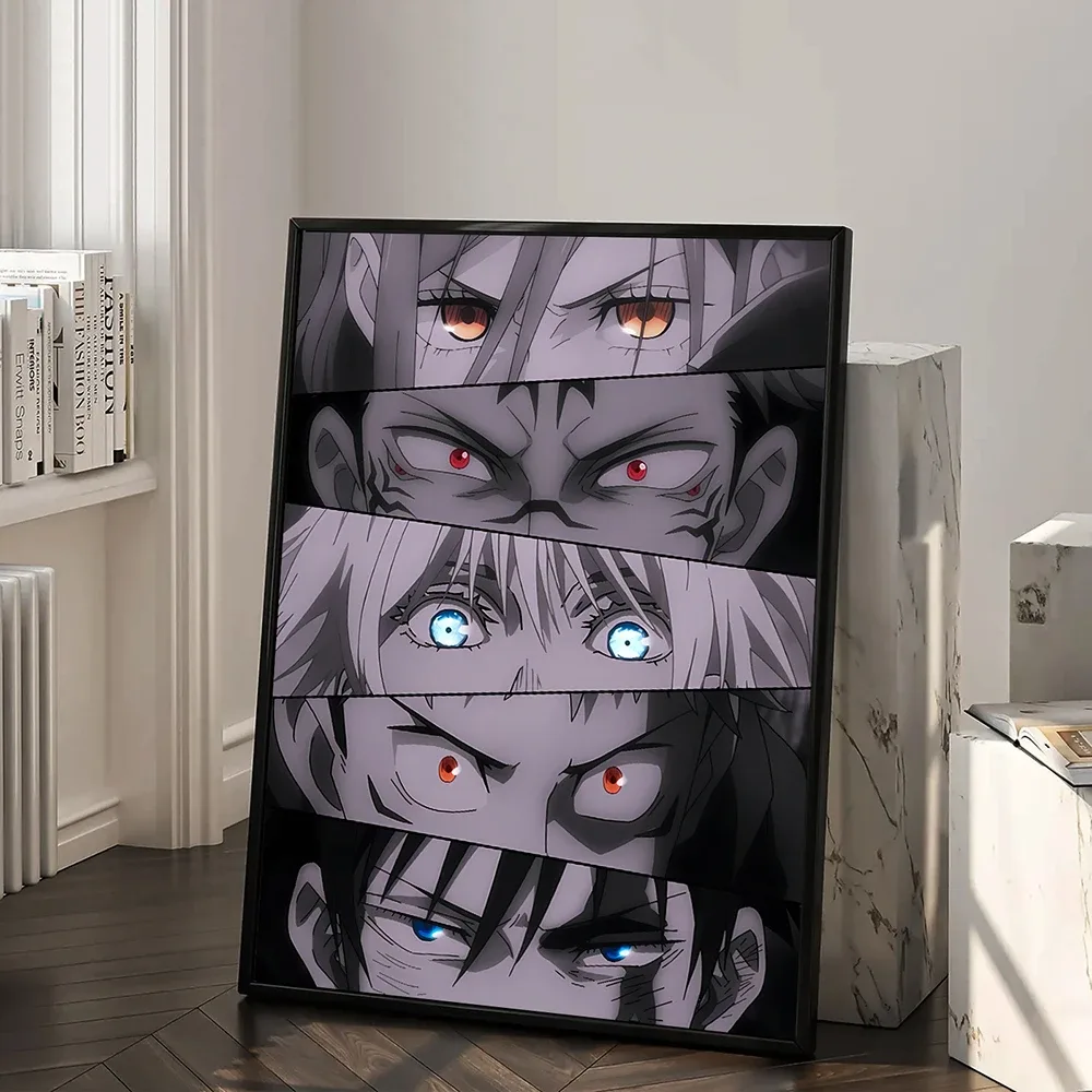 Pôster Jujutsu Kaisen em tela decorativa