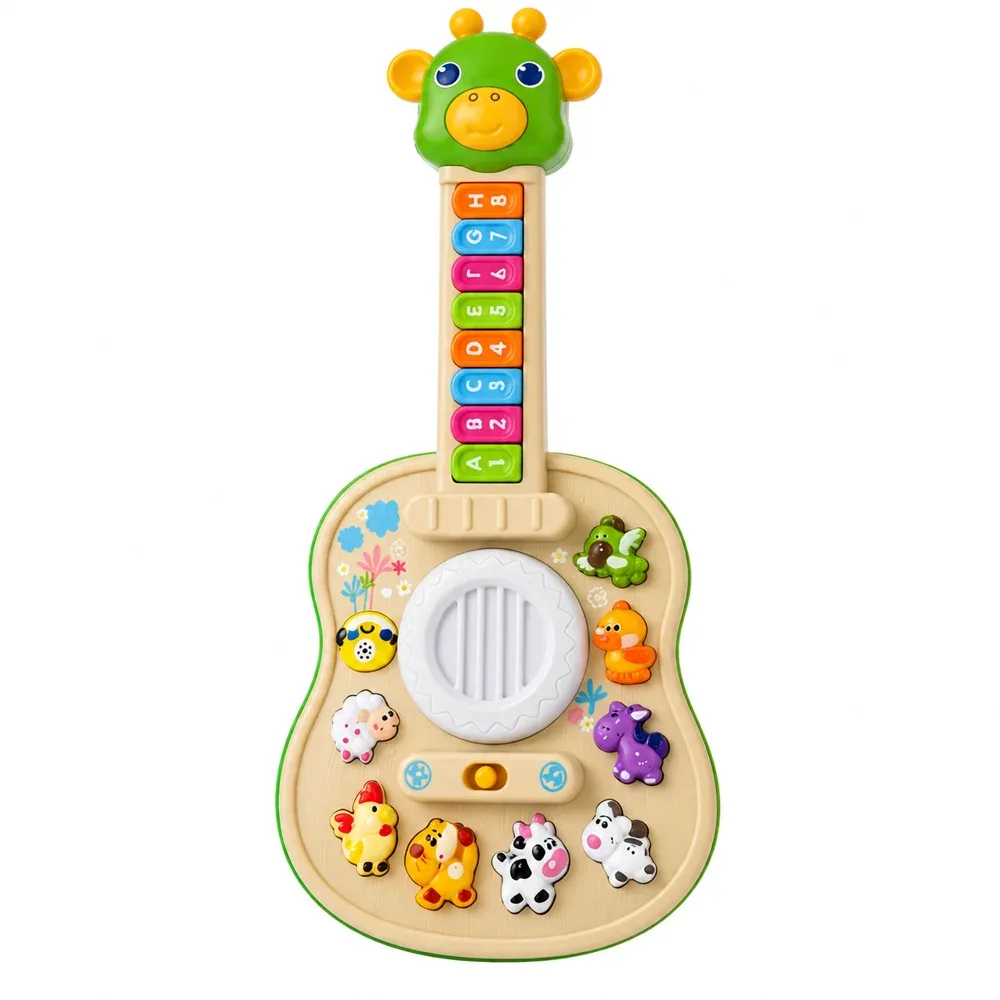 Brinquedo musical infantil com luzes e melodias