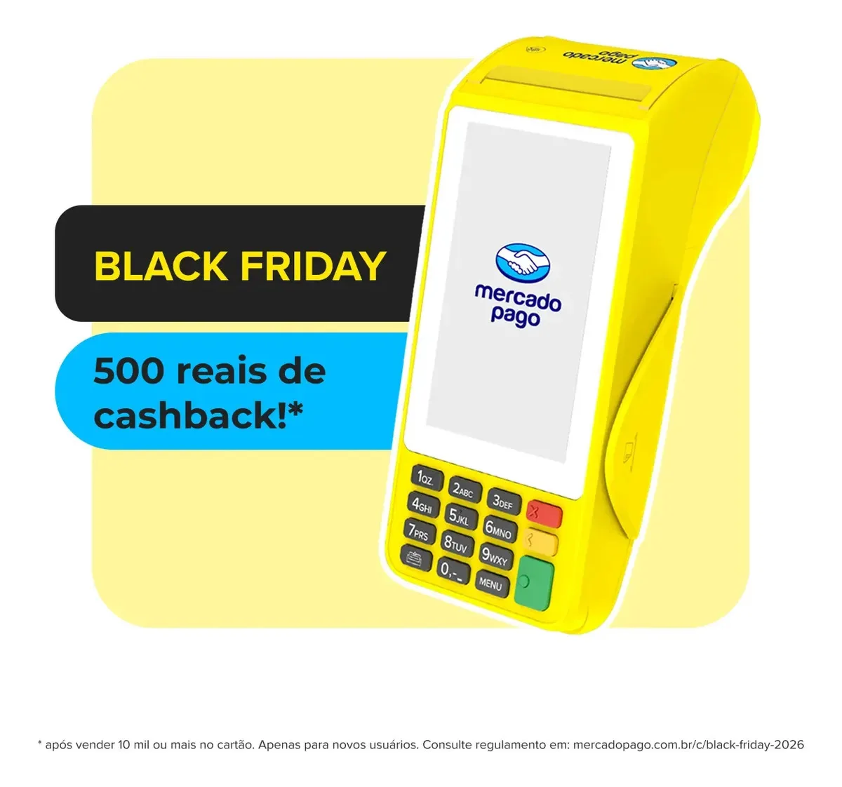 Maquininha de cartão Mercado Pago Point Pro 3