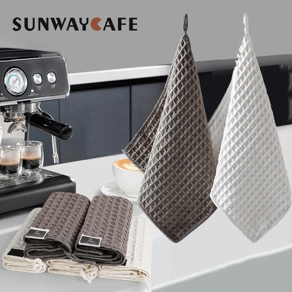 Pano de limpeza para cafeteira