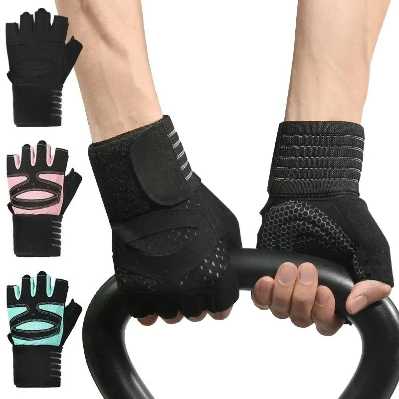 Luvas de levantamento com suporte para punho