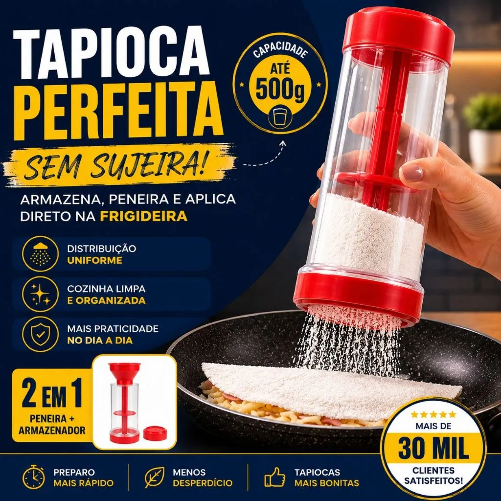 Tapioqueira 2 em 1