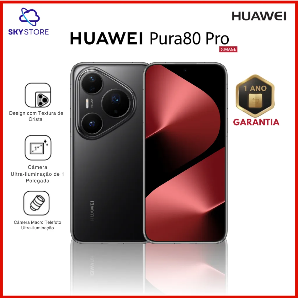 Smartphone Huawei Pura 80 Pro de 512 GB