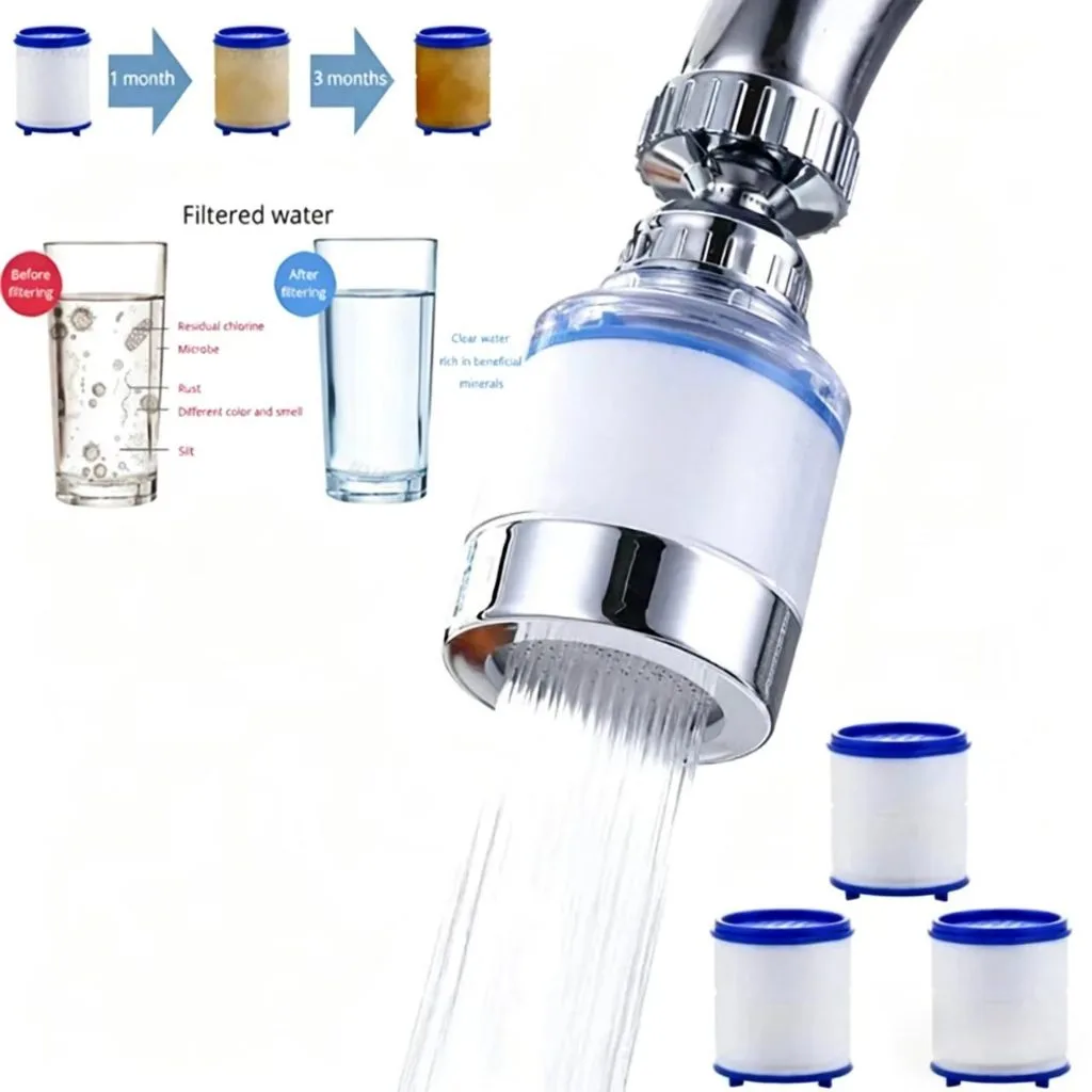 Purificador de água para torneira com filtro