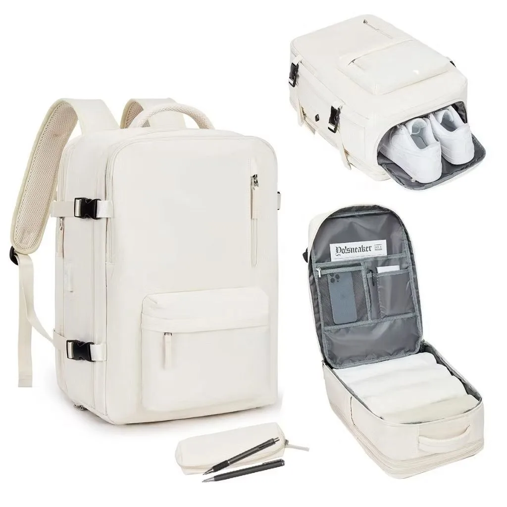 Mochila de viagem expansível à prova d'água
