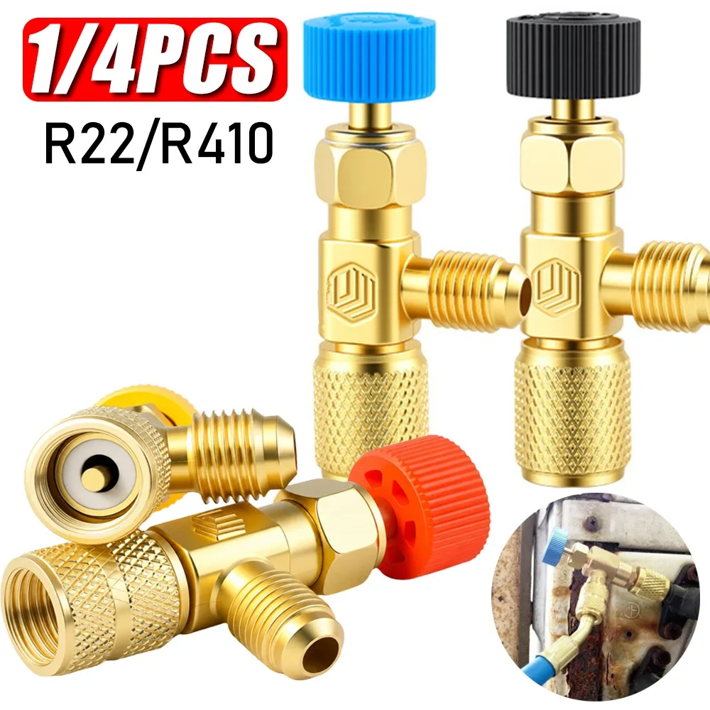 Válvula de carga para refrigerante R22 e R410