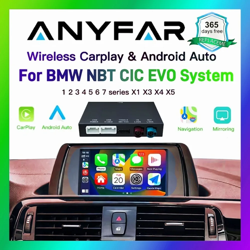 Central CarPlay sem fio para BMW Série 6
