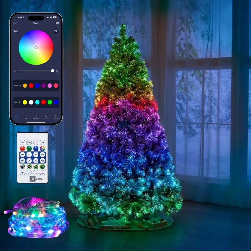 Pisca-pisca LuvinCo com 100 LEDs