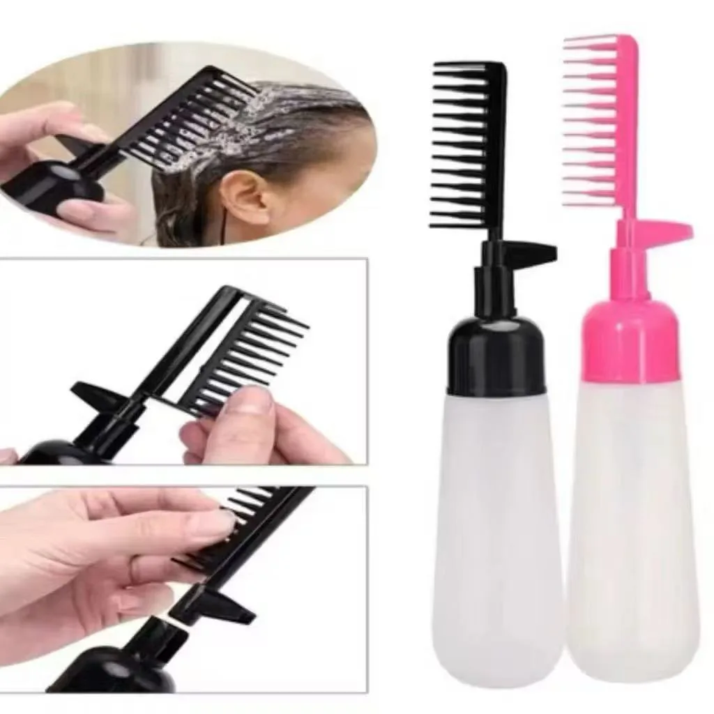 Pente aplicador para óleo, creme e tintura