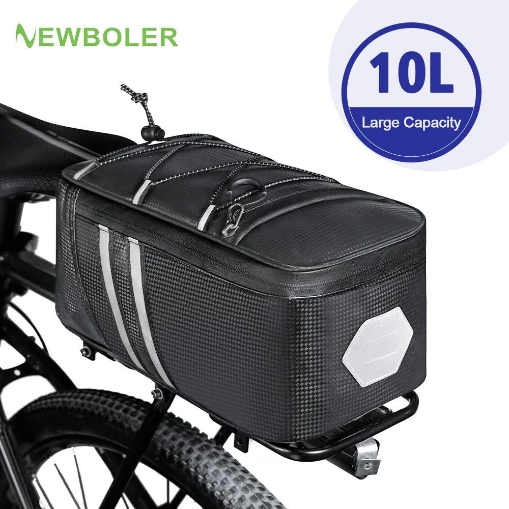 Bolsa traseira Newboler para bicicleta de 10 L